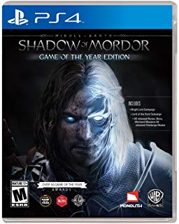 MIDDLE -EARTH :SHADOW OF MODOR GAME OF THE YEAR